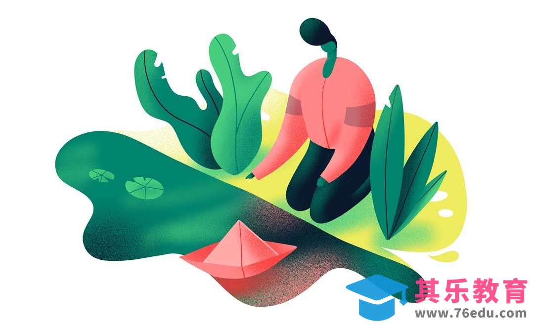 PS-板绘-纸船[虎课网绘画插画视频教程][ipad商业插画MP4教程全集 ]-第1张图片-我要自学网