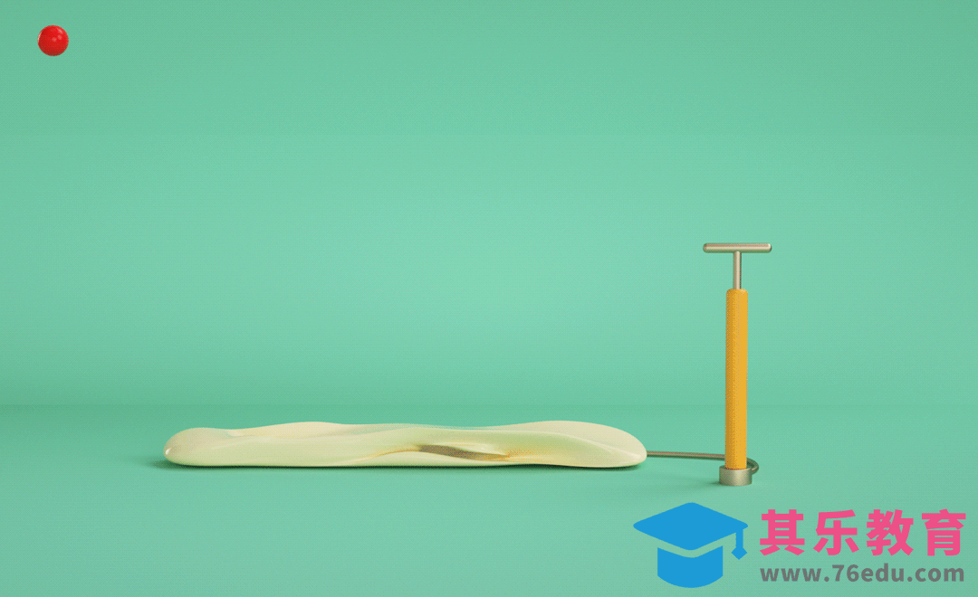 C4D+OC-气球充气柔体动画[虎课网C4D设计视频教程][产品数码建模MP4教程全集 ]-第1张图片-我要自学网