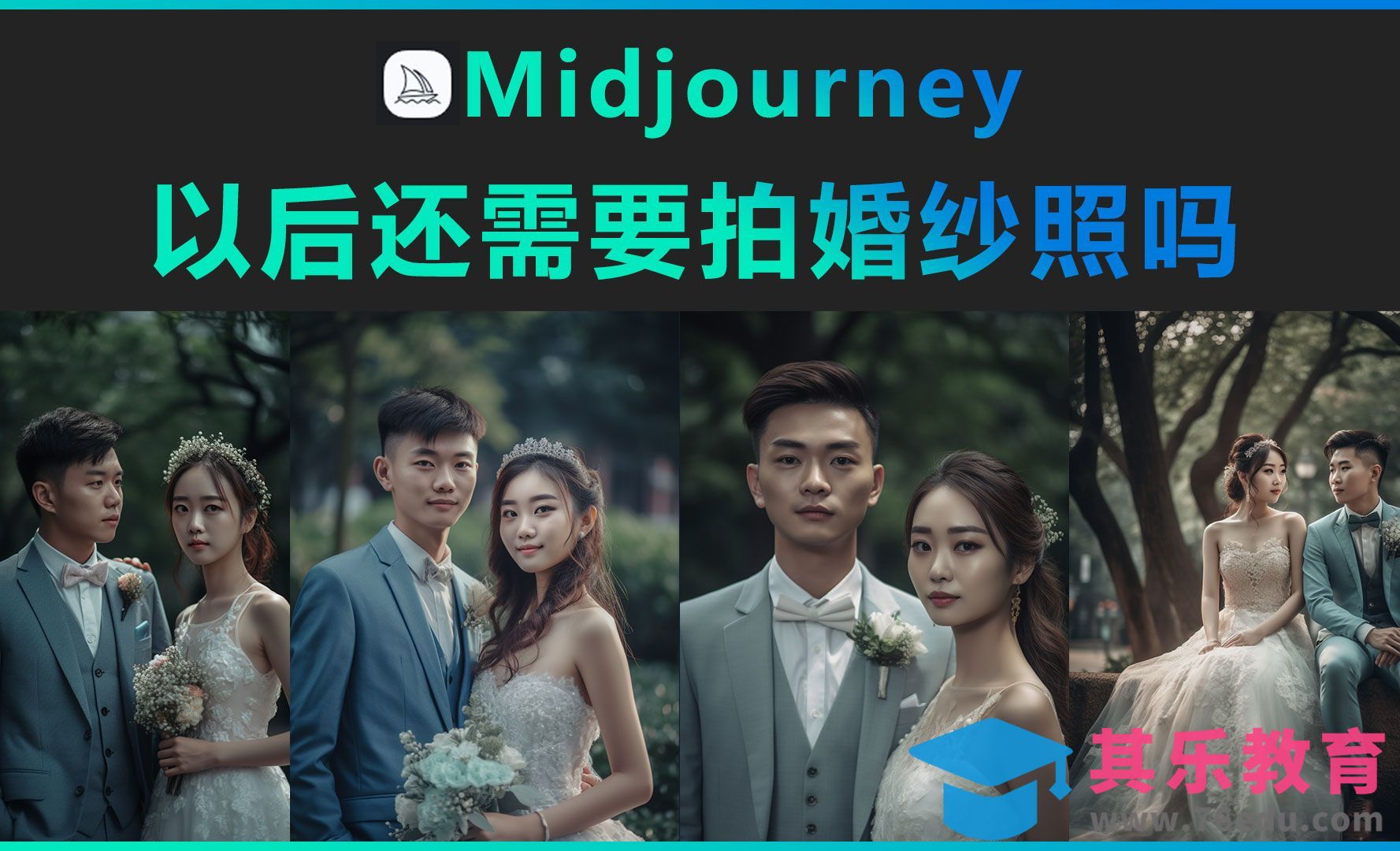 Midjourney-以后还拍婚纱照吗[虎课网AICG人工智能视频教程][MP4高清全集 ]-第1张图片-我要自学网