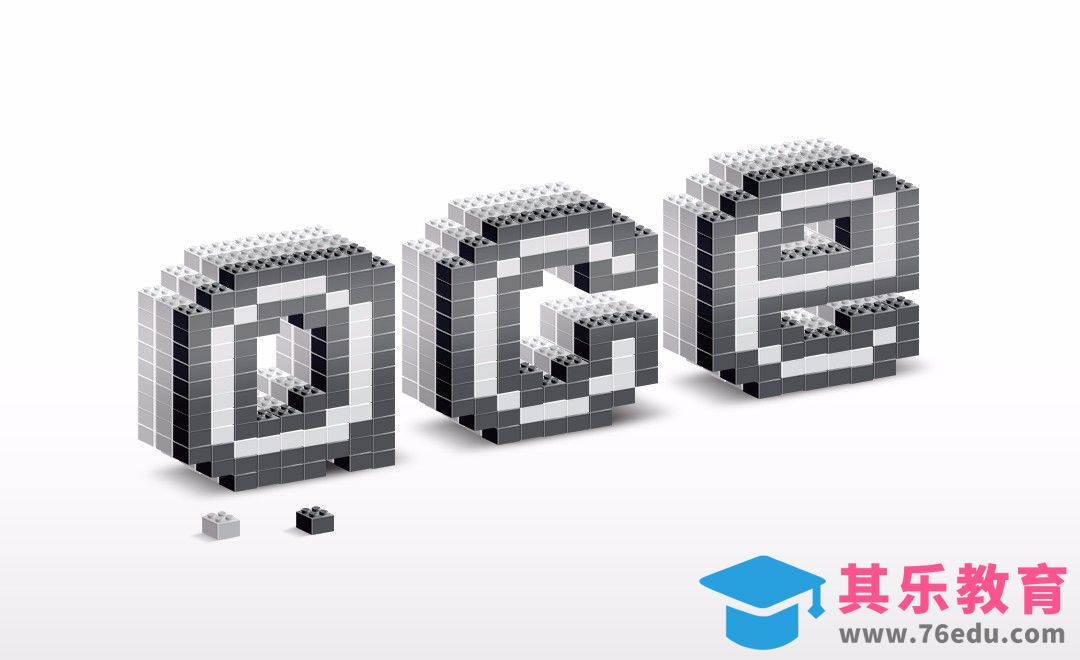 PS-像素字母OCE[虎课网平面设计视频教程][字体设计教程MP4高清全集 ]-第1张图片-我要自学网