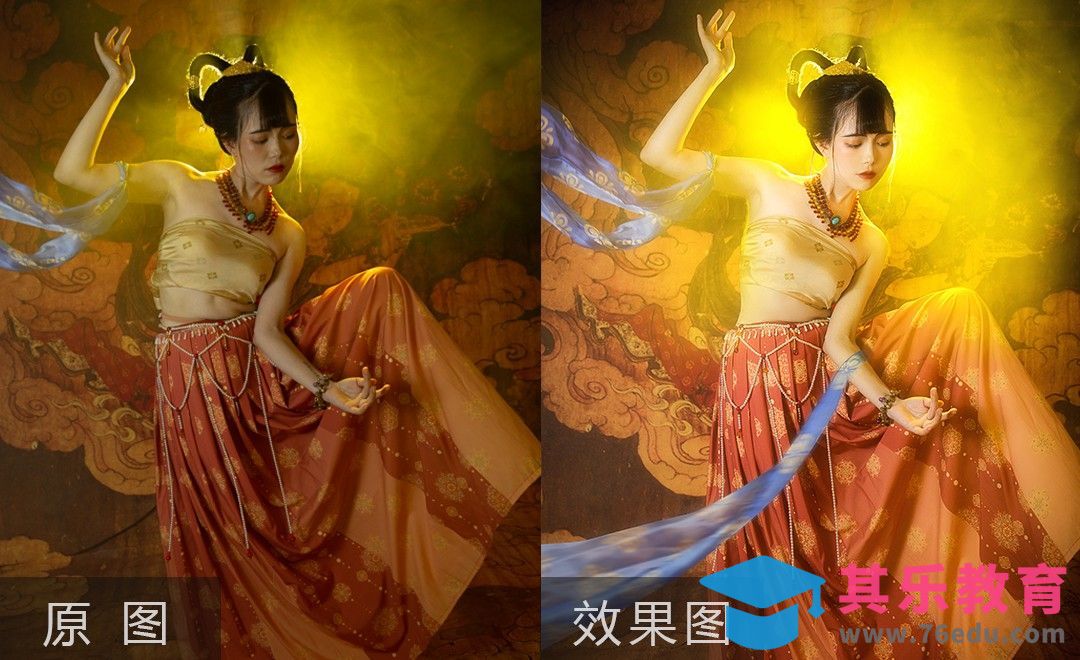 PS-古风敦煌人像精修[虎课网手机摄影入门视频教程][MP4产品摄影教程全集 ]-第1张图片-我要自学网