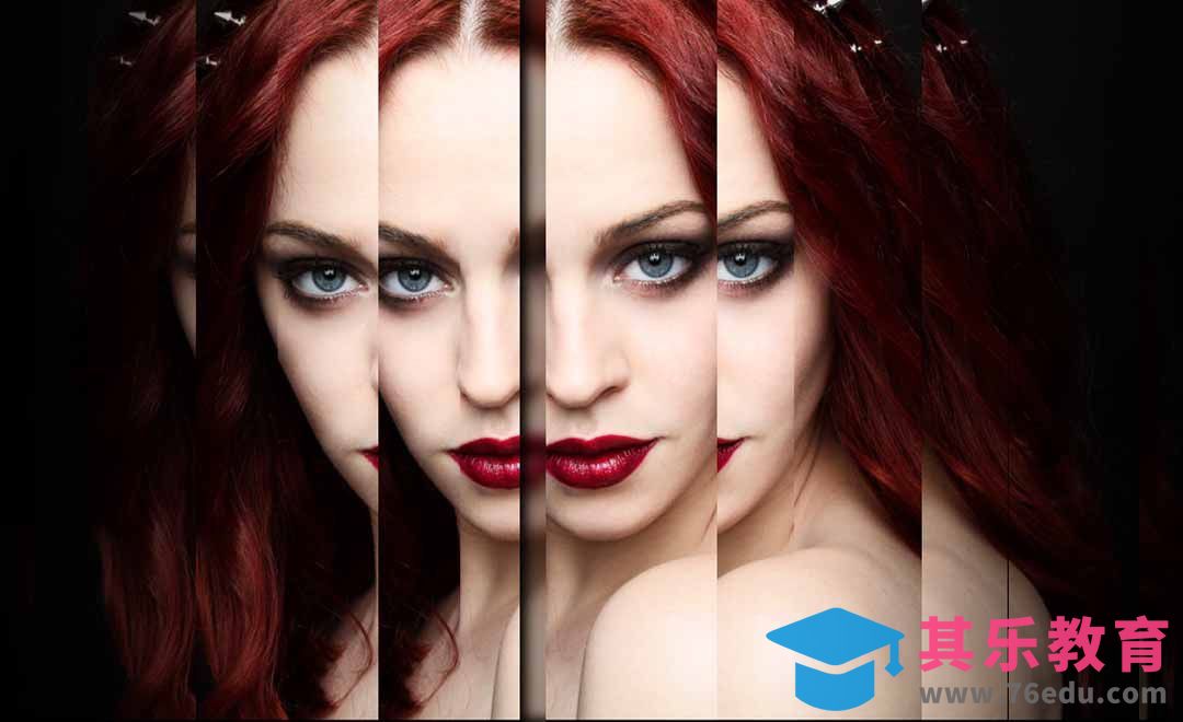 PS-创意简单镜面人效果[平面设计视频教程][海报设计MP4高清全集 ]-第1张图片-我要自学网