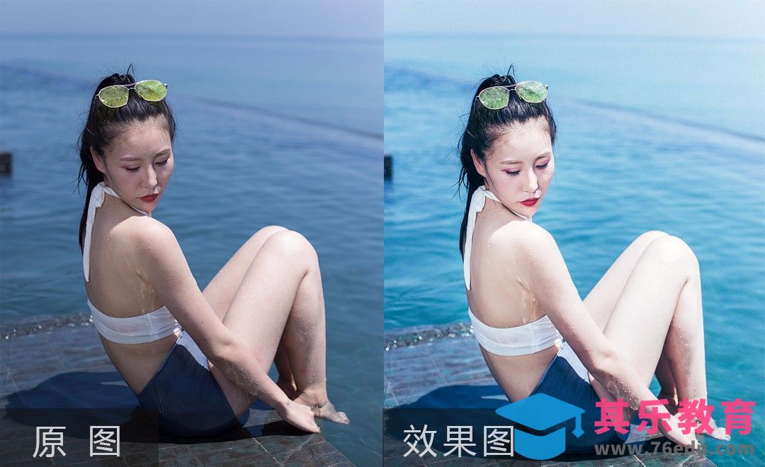 PS-夏季泳装少女后期修片教程[虎课网手机摄影入门视频教程][MP4产品摄影教程全集 ]-第1张图片-我要自学网