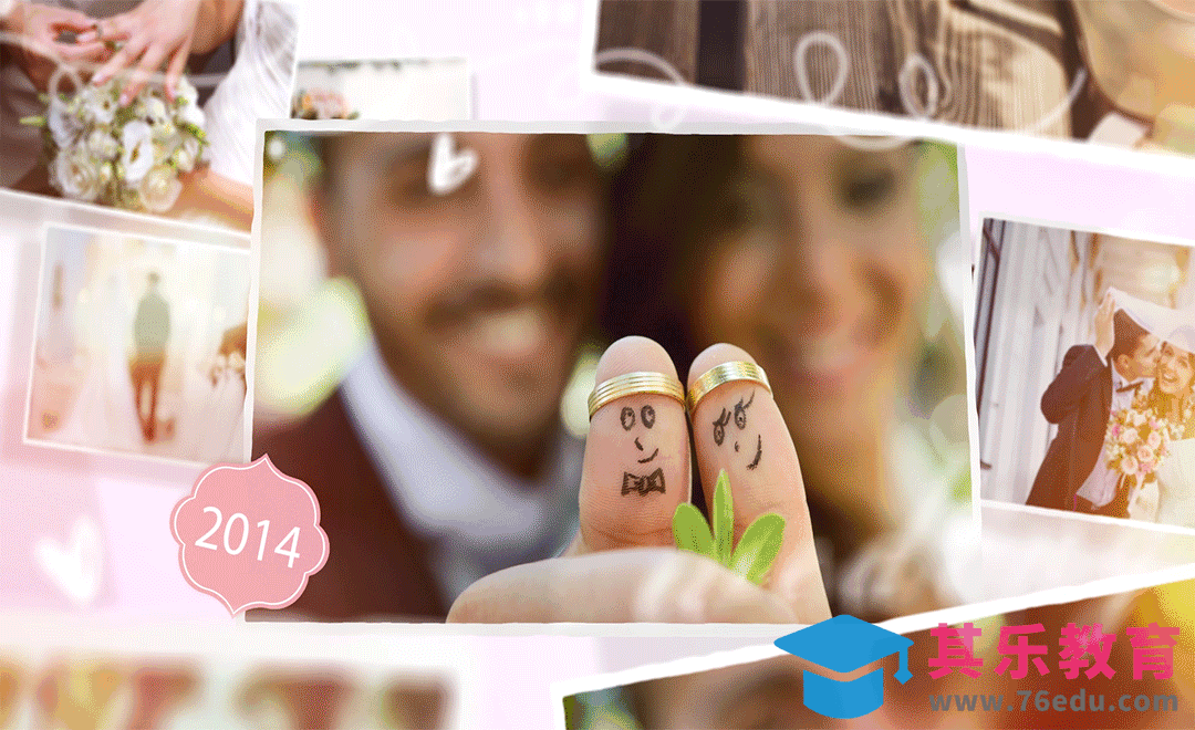 AE-婚礼相册教程[虎课网影视动画制作视频教程][MP4影视拍摄教程全集 ]-第1张图片-我要自学网