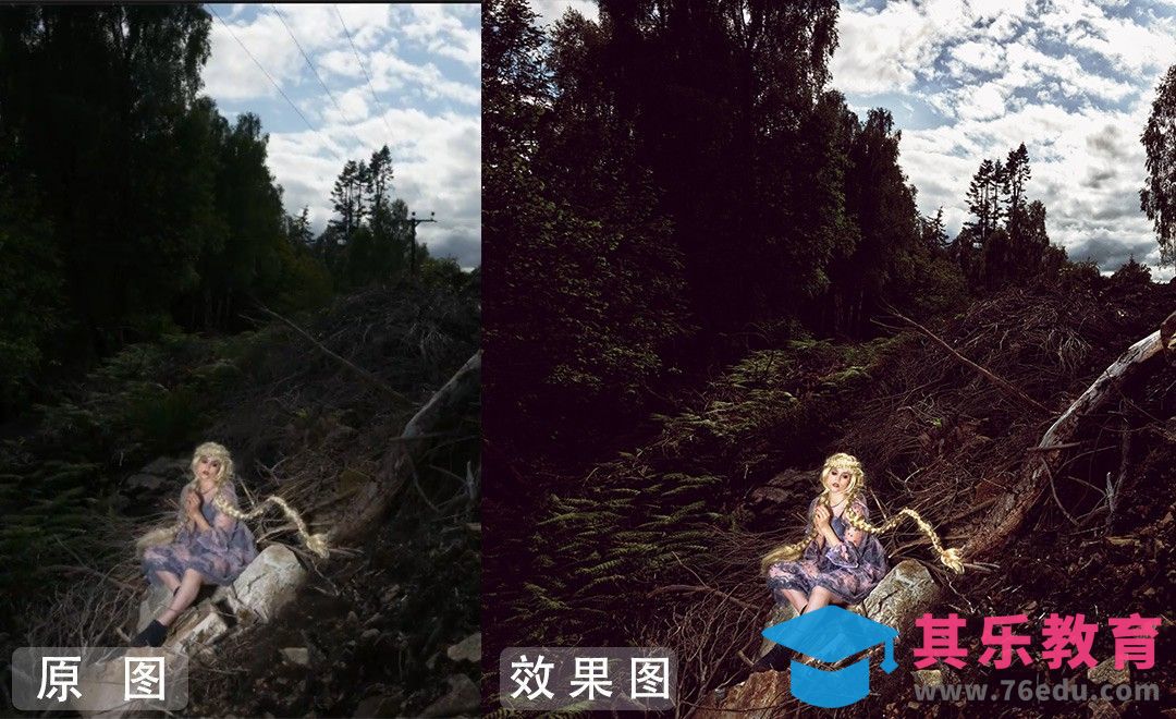 PS-复杂自然光人像摄影后期修图[虎课网最新视频教程][免费高清MP4教程全集 ]-第1张图片-我要自学网