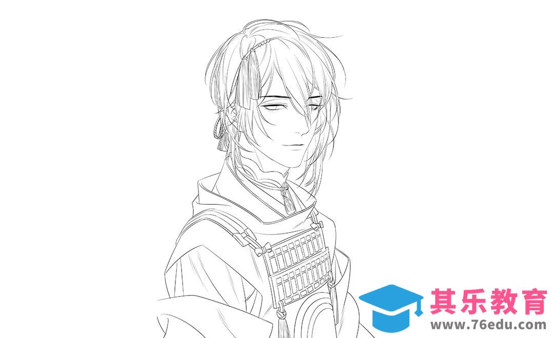 SAI-日系赛璐璐绘制线稿-（上）[虎课网绘画插画视频教程][ipad商业插画MP4教程全集 ]-第1张图片-我要自学网