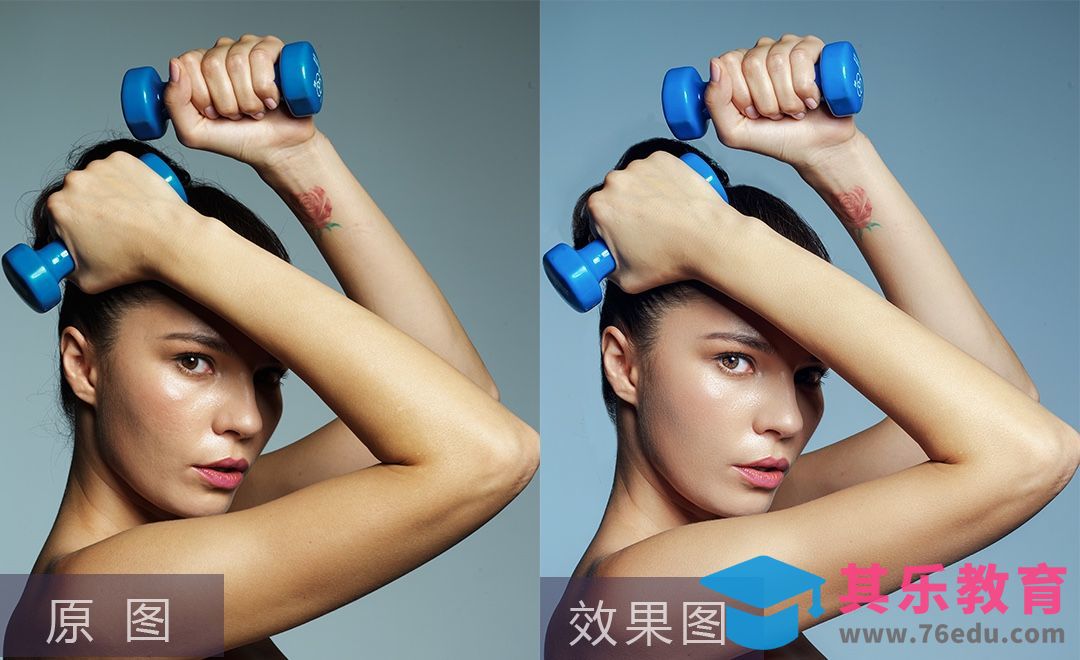 PS-中性灰磨皮技巧和肤色的统一和调色[虎课网手机摄影入门视频教程][MP4产品摄影教程全集 ]-第1张图片-我要自学网