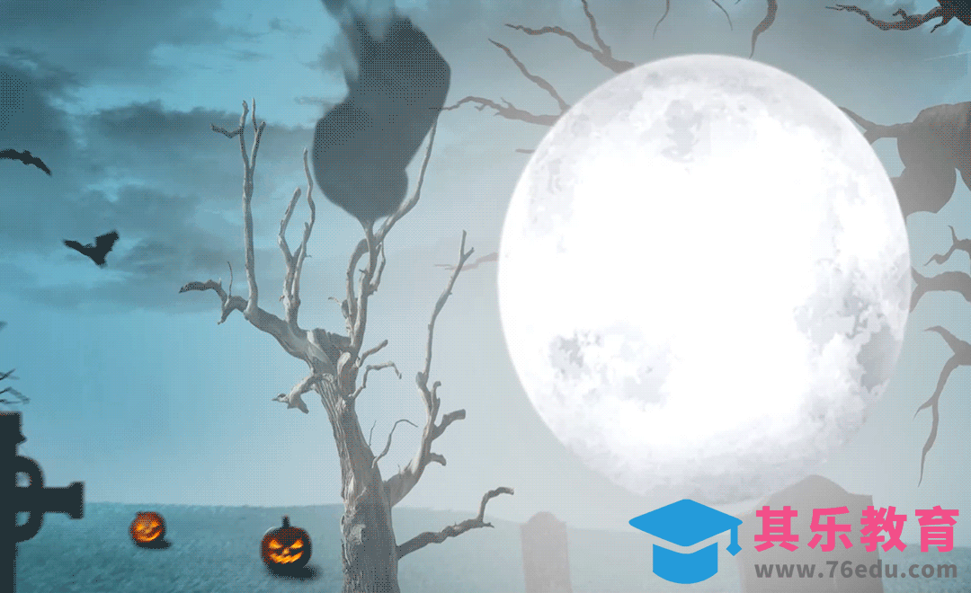 AE-万圣节片头[虎课网影视动画制作视频教程][MP4影视拍摄教程全集 ]-第1张图片-我要自学网