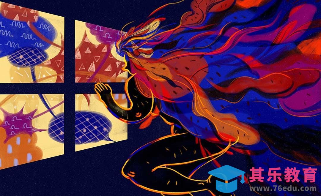 SAI2-板绘儿童插画-你是由什么组成的？[虎课网绘画插画视频教程][ipad商业插画MP4教程全集 ]-第1张图片-我要自学网