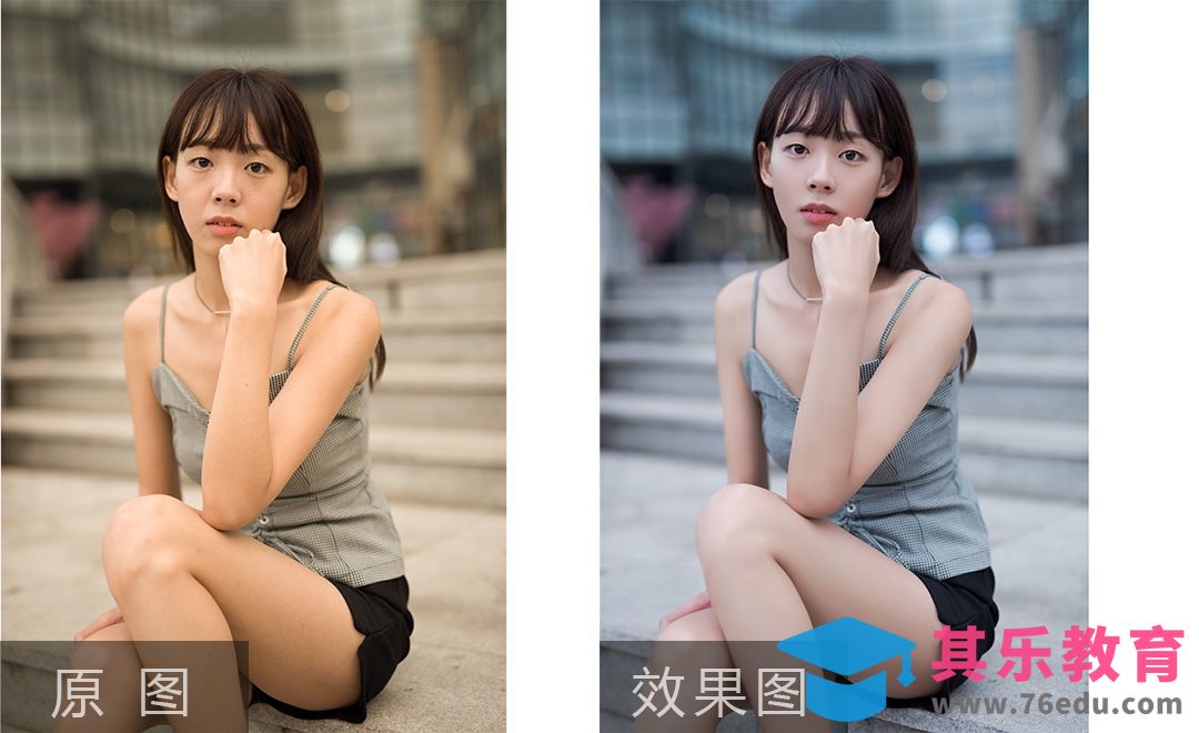 PS-街拍清新人像后期处理[虎课网手机摄影入门视频教程][MP4产品摄影教程全集 ]-第1张图片-我要自学网