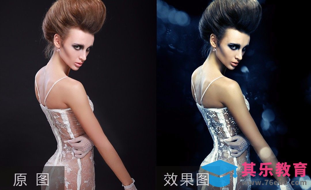 PS-打造冷色大片人像后期教程[虎课网手机摄影入门视频教程][MP4产品摄影教程全集 ]-第1张图片-我要自学网