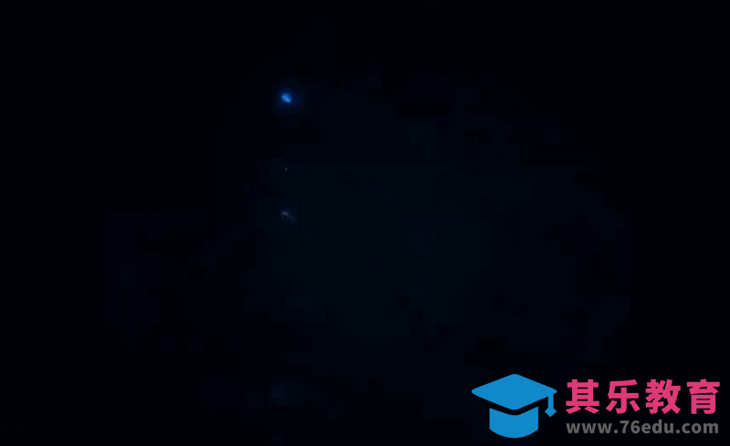 AE-蓝金霓虹粒子金属LOGO动画[虎课网影视动画制作视频教程][MP4影视拍摄教程全集 ]-第1张图片-我要自学网