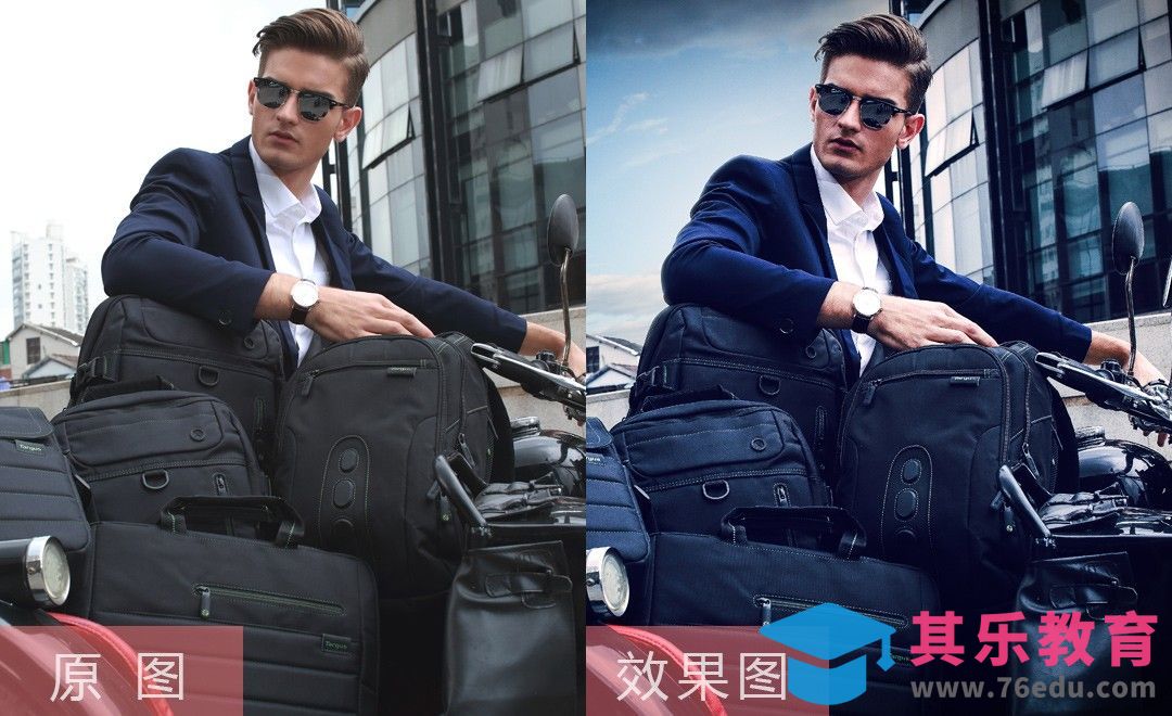 PS-商务男模特精修[虎课网手机摄影入门视频教程][MP4产品摄影教程全集 ]-第1张图片-我要自学网