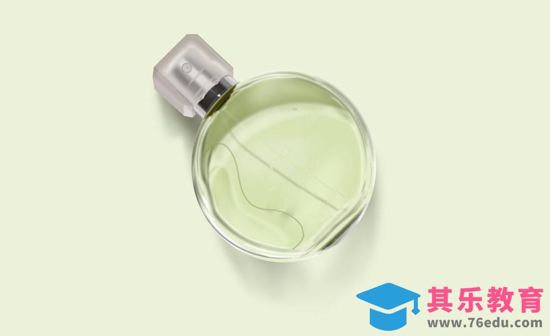 PS-玻璃质感香水瓶鼠绘[虎课网电商产品精修视频教程][最新PS修图教程全集MP4 ]-第1张图片-我要自学网