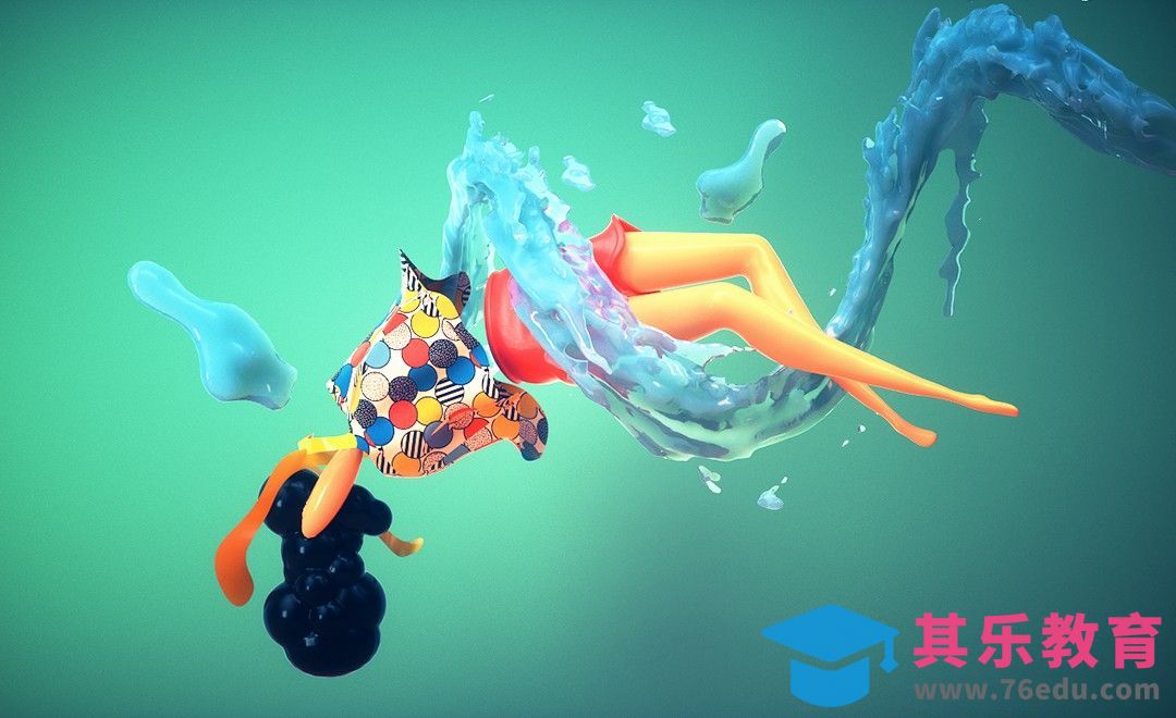 C4D+OC-舞动案例建模讲解[虎课网C4D设计视频教程][产品数码建模MP4教程全集 ]-第1张图片-我要自学网