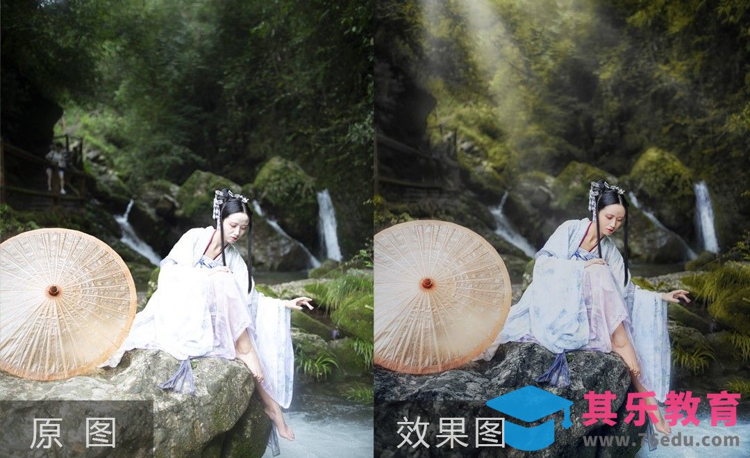 PS-山谷古风人像后期调色[虎课网手机摄影入门视频教程][MP4产品摄影教程全集 ]-第1张图片-我要自学网