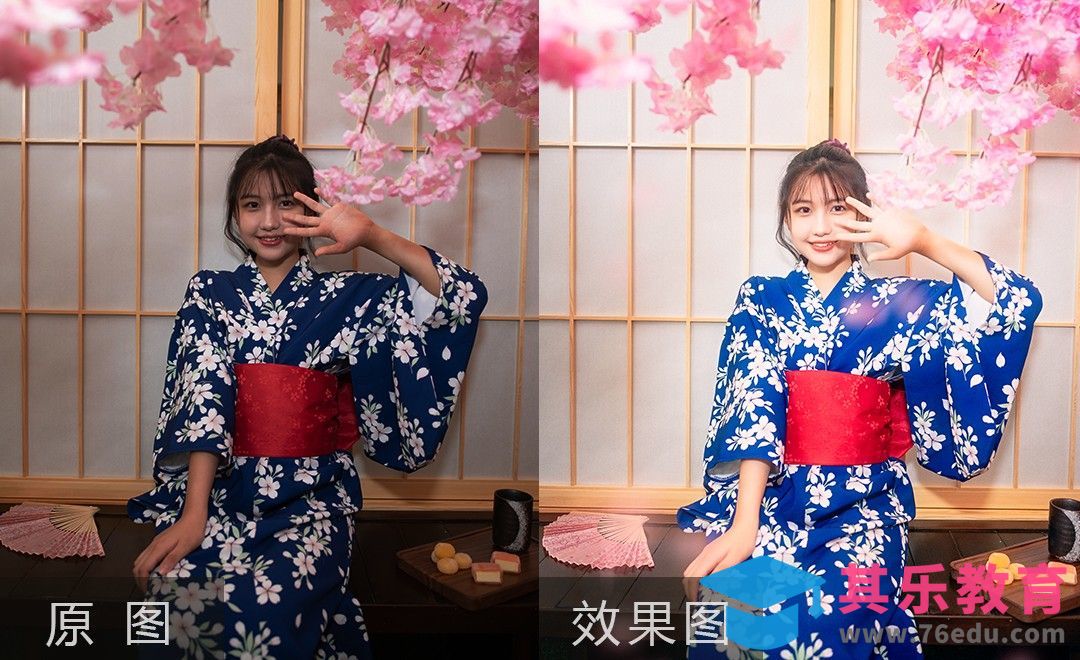 PS-清新和服美少女摄影后期[虎课网手机摄影入门视频教程][MP4产品摄影教程全集 ]-第1张图片-我要自学网