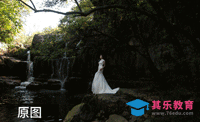 PS-瀑布HDR婚纱人像精修[虎课网手机摄影入门视频教程][MP4产品摄影教程全集 ]-第1张图片-我要自学网