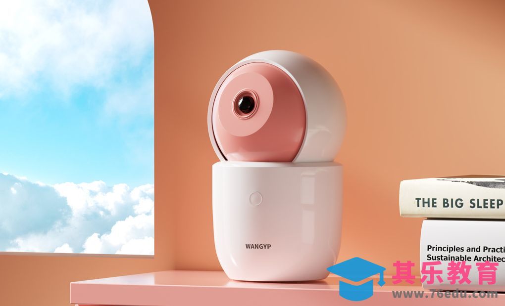 C4D+RS-摄像头机器人建模[虎课网C4D设计视频教程][产品数码建模MP4教程全集 ]-第1张图片-我要自学网