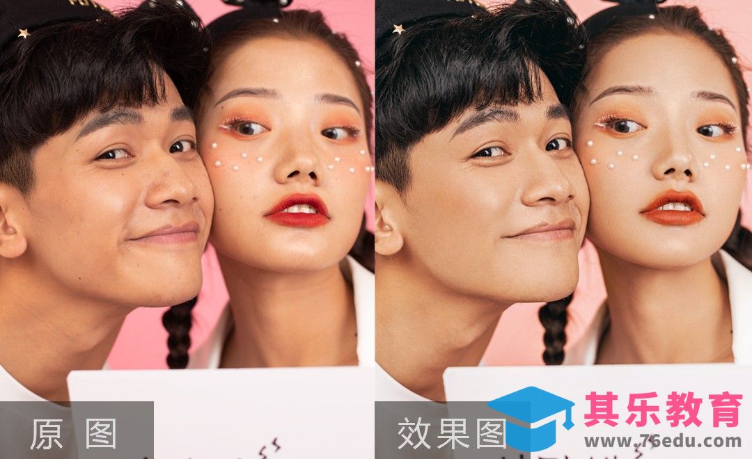 PS-影楼样片之干净清新人像后期[虎课网手机摄影入门视频教程][MP4产品摄影教程全集 ]-第1张图片-我要自学网