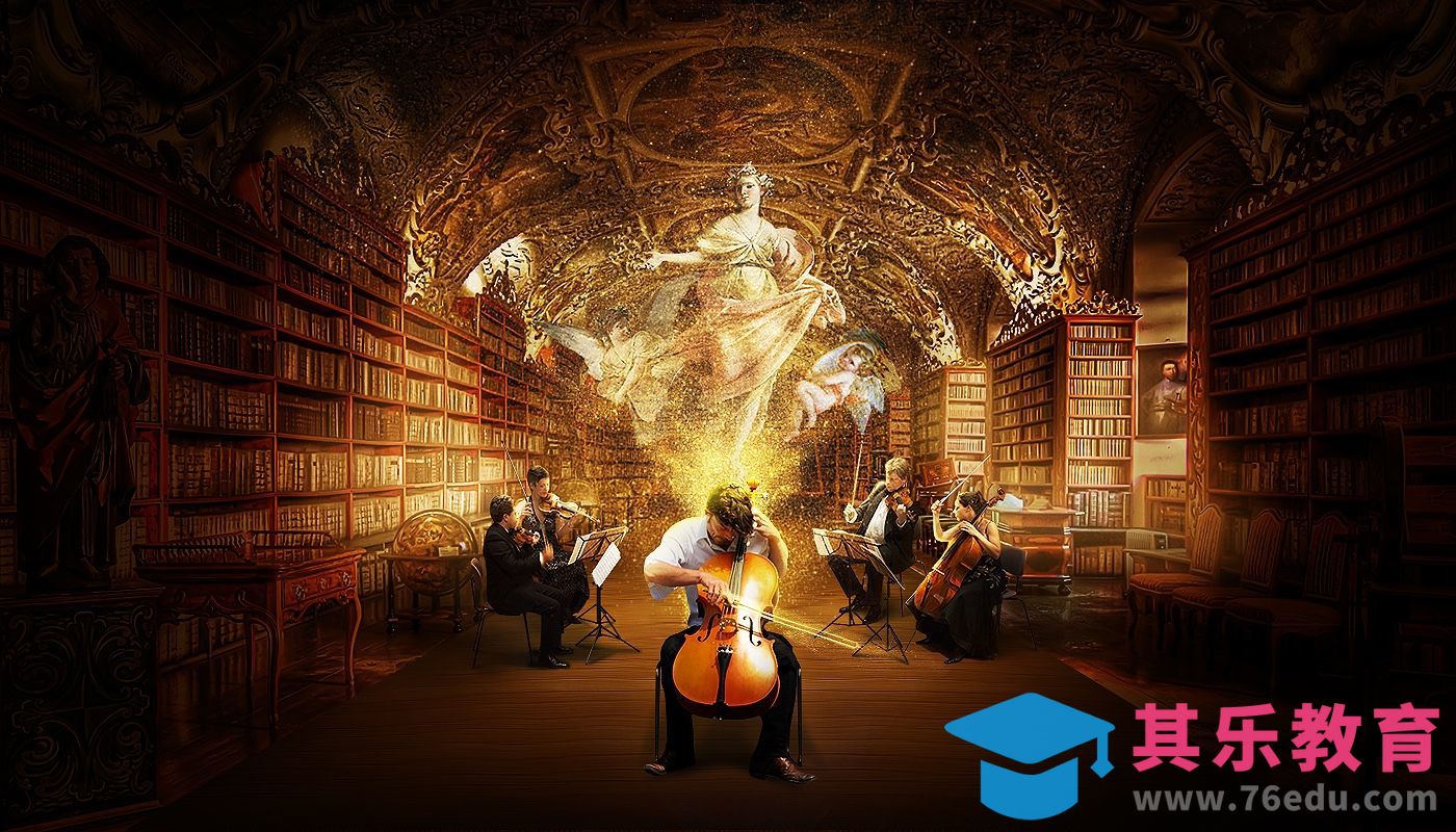 PS-小提琴演奏合成海报[平面设计视频教程][海报设计MP4高清全集 ]-第1张图片-我要自学网