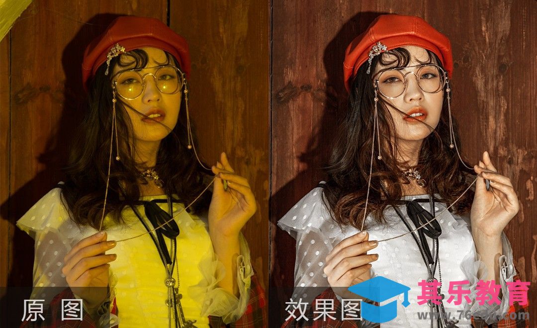 PS-时尚女孩人像偏色效果后期修图[虎课网手机摄影入门视频教程][MP4产品摄影教程全集 ]-第1张图片-我要自学网