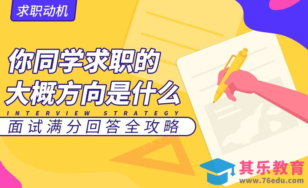 说说你的同学求职的大概方向—面试题解析【求职动机】[虎课网最新视频教程][兴趣生活教程全集MP4 ]-第1张图片-我要自学网