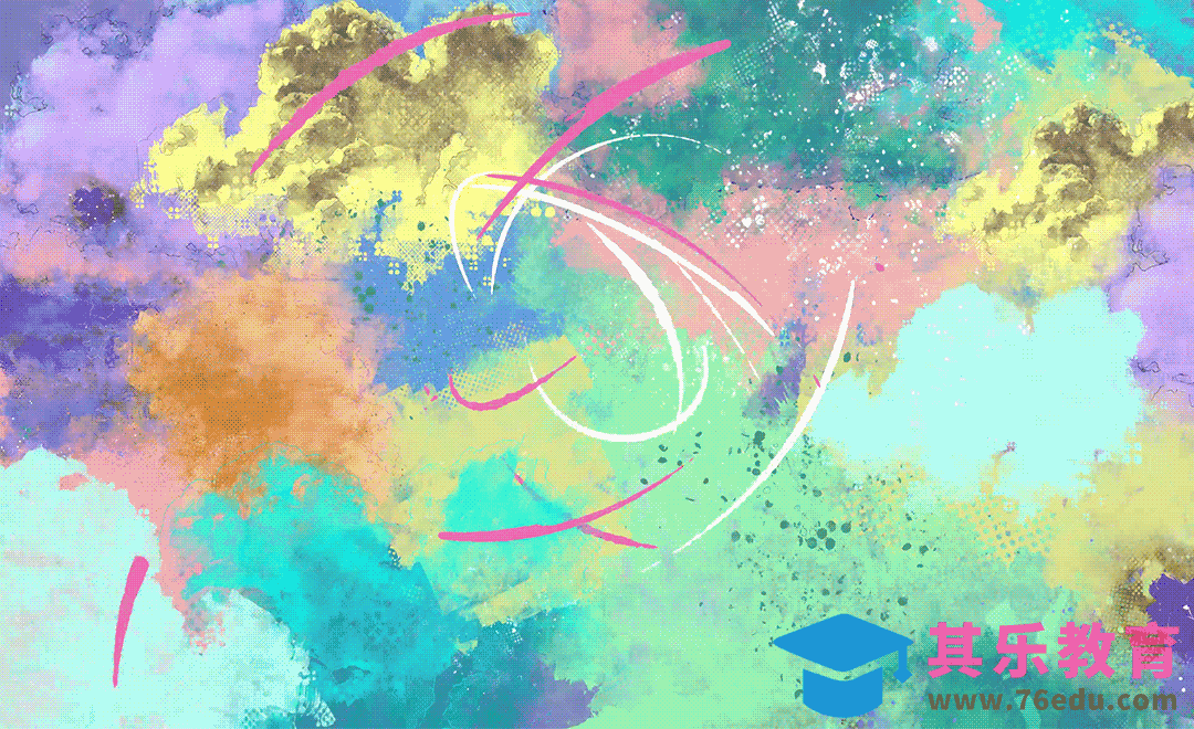 AE-抽象涂鸦线条彩墨LOGO[虎课网影视动画制作视频教程][MP4影视拍摄教程全集 ]-第1张图片-我要自学网