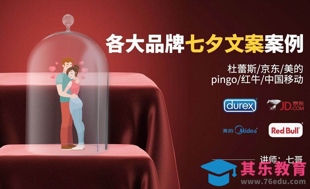 各大品牌七夕文案案例[虎课网最新视频教程][免费高清MP4教程全集 ]-第1张图片-我要自学网