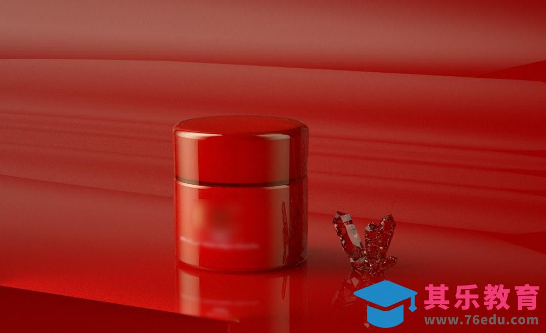 C4D-化妆品建模渲染教程-OC渲染[虎课网C4D设计视频教程][产品数码建模MP4教程全集 ]-第1张图片-我要自学网