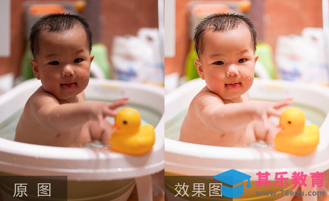 PS-宝宝照儿童调色教程[虎课网手机摄影入门视频教程][MP4产品摄影教程全集 ]-第1张图片-我要自学网