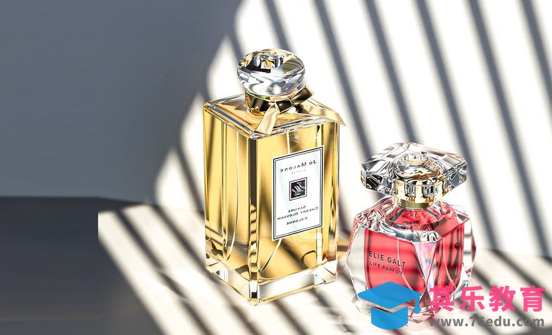 C4D+RS-高级香水产品渲染[虎课网C4D设计视频教程][产品数码建模MP4教程全集 ]-第1张图片-我要自学网