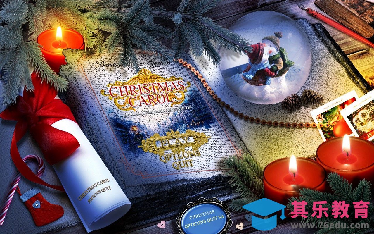 PS-圣诞之歌[平面设计视频教程][海报设计MP4高清全集 ]-第1张图片-我要自学网