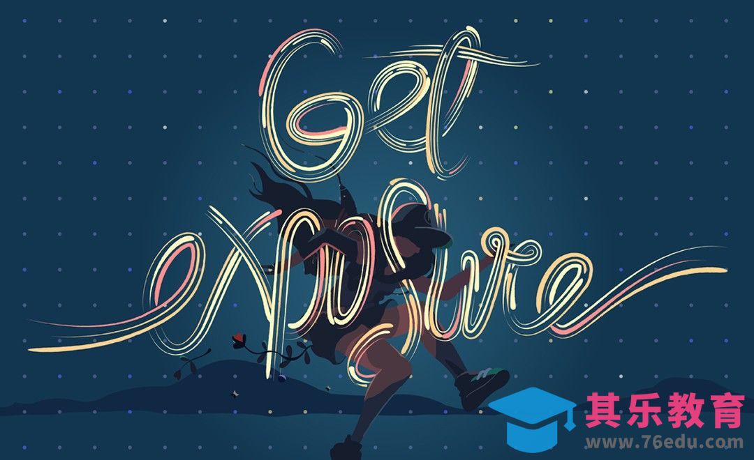 AI-字母穿插造型设计[虎课网平面设计视频教程][字体设计教程MP4高清全集 ]-第1张图片-我要自学网