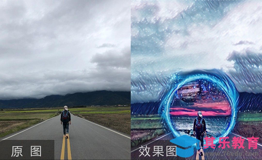 手机Picsart制作穿越时空效果[虎课网手机摄影入门视频教程][MP4产品摄影教程全集 ]-第1张图片-我要自学网