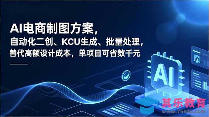 AI电商制图方案，自动化二创、SKU生成、批量处理，替代高额设计成本，单项目可省数千元-第1张图片-我要自学网
