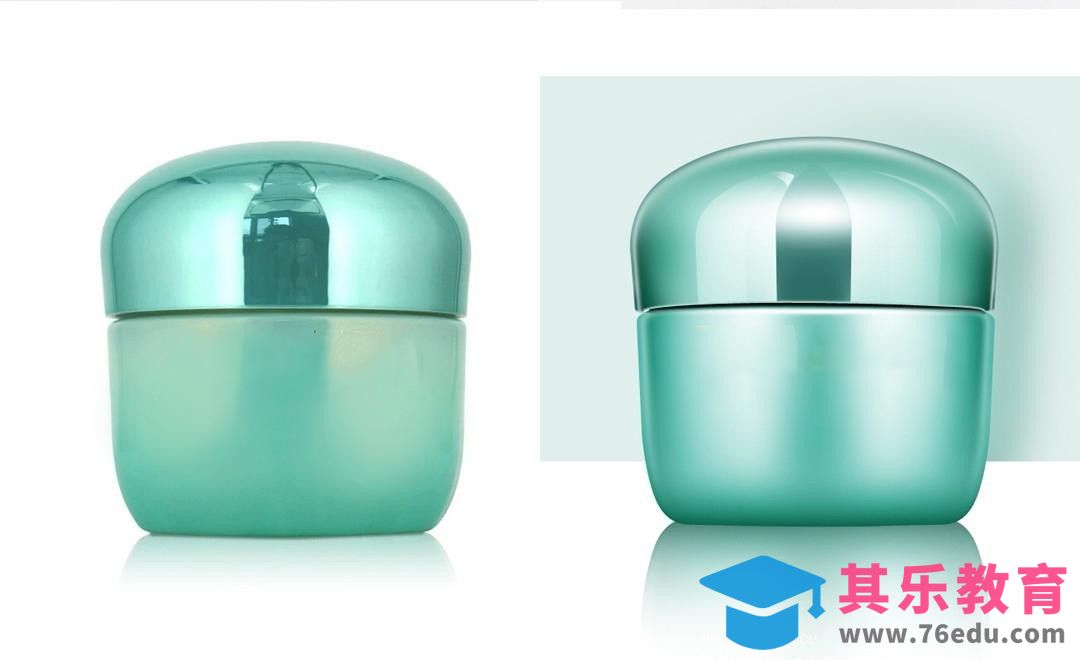 PS-绿色罐装化妆品精修[虎课网电商产品精修视频教程][最新PS修图教程全集MP4 ]-第1张图片-我要自学网