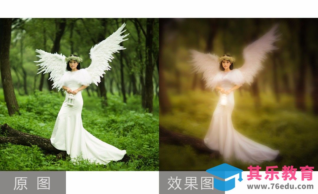 PS-户外天使人像转油画效果后期修图[虎课网手机摄影入门视频教程][MP4产品摄影教程全集 ]-第1张图片-我要自学网