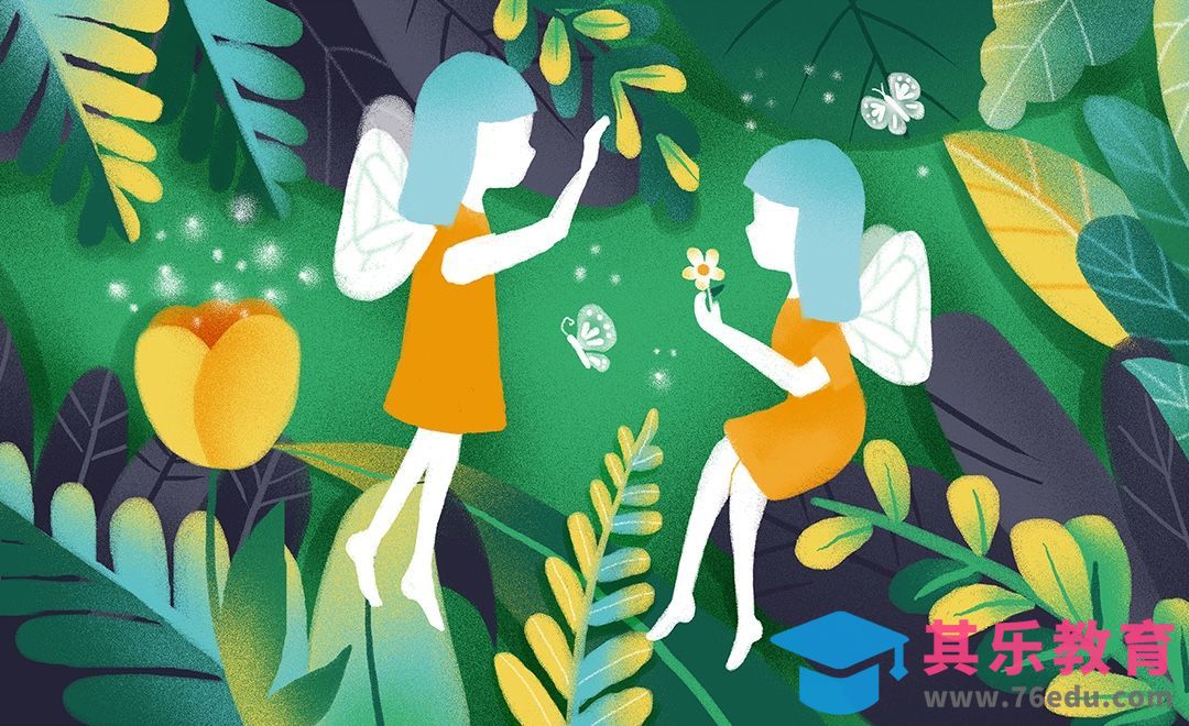 PS- 板绘肌理插画-丛林仙子[虎课网绘画插画视频教程][ipad商业插画MP4教程全集 ]-第1张图片-我要自学网