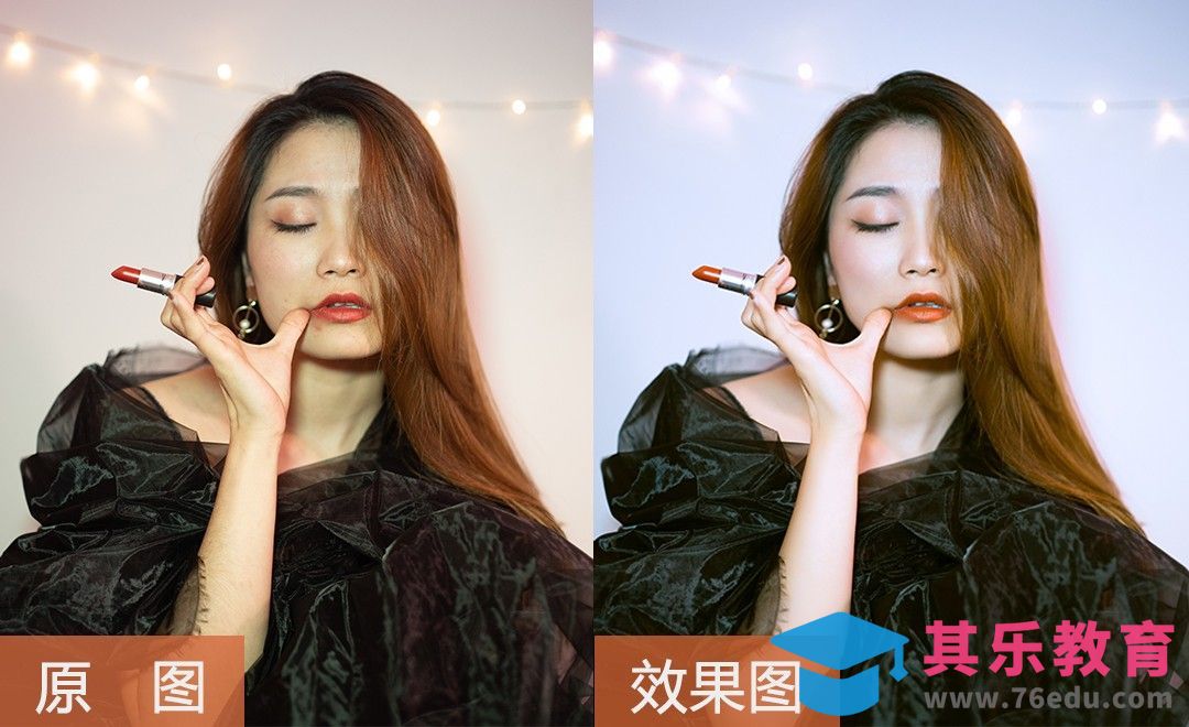 PS-人像修图巧妙运用色彩突出人物[虎课网手机摄影入门视频教程][MP4产品摄影教程全集 ]-第1张图片-我要自学网