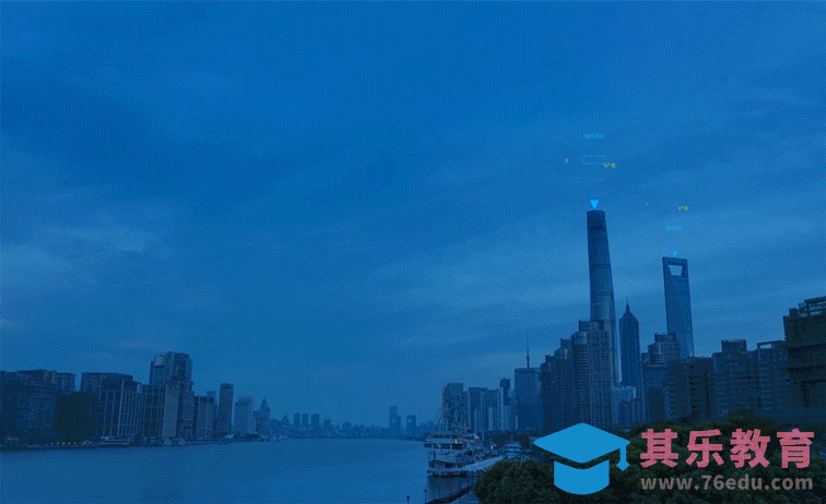 AE-科技城市粒子穿梭效果[虎课网影视动画制作视频教程][MP4影视拍摄教程全集 ]-第1张图片-我要自学网