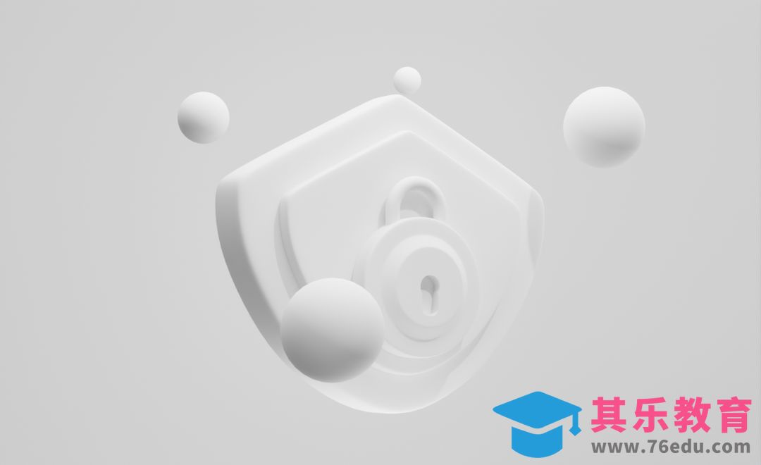 Blender 卡通安全中心图标建模[虎课网Blender视频教程][Blender建模教程MP4教程全集 ]-第1张图片-我要自学网