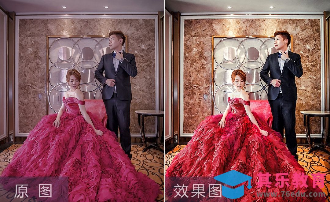 PS-室内婚纱后期及调色[虎课网手机摄影入门视频教程][MP4产品摄影教程全集 ]-第1张图片-我要自学网