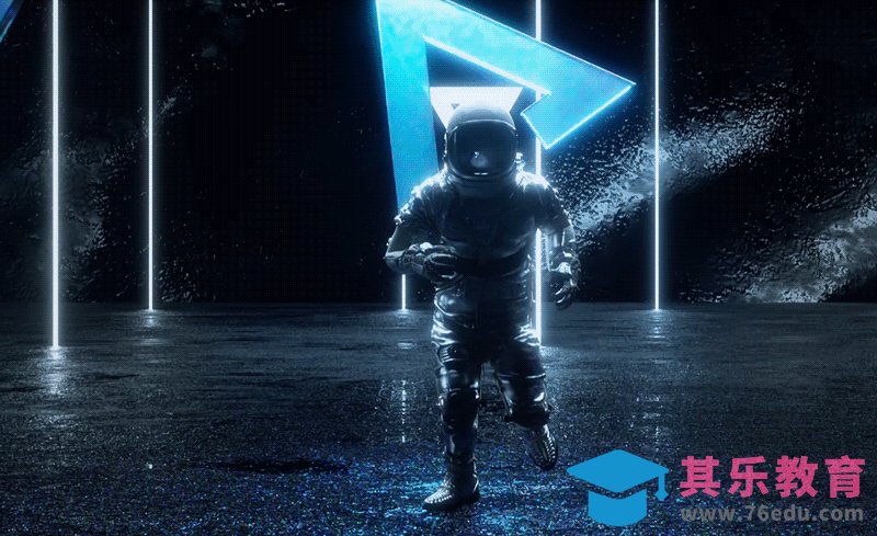 C4D+AE-跑酷宇航员[虎课网影视动画制作视频教程][MP4影视拍摄教程全集 ]-第1张图片-我要自学网