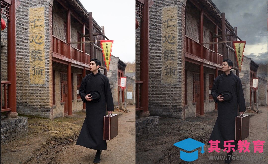 PS-复古民国风人像精修[虎课网手机摄影入门视频教程][MP4产品摄影教程全集 ]-第1张图片-我要自学网