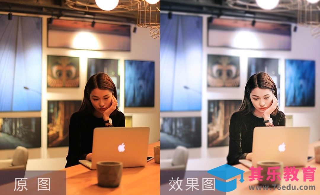 PS-室内白平衡校准 咖啡馆写真调色[虎课网手机摄影入门视频教程][MP4产品摄影教程全集 ]-第1张图片-我要自学网