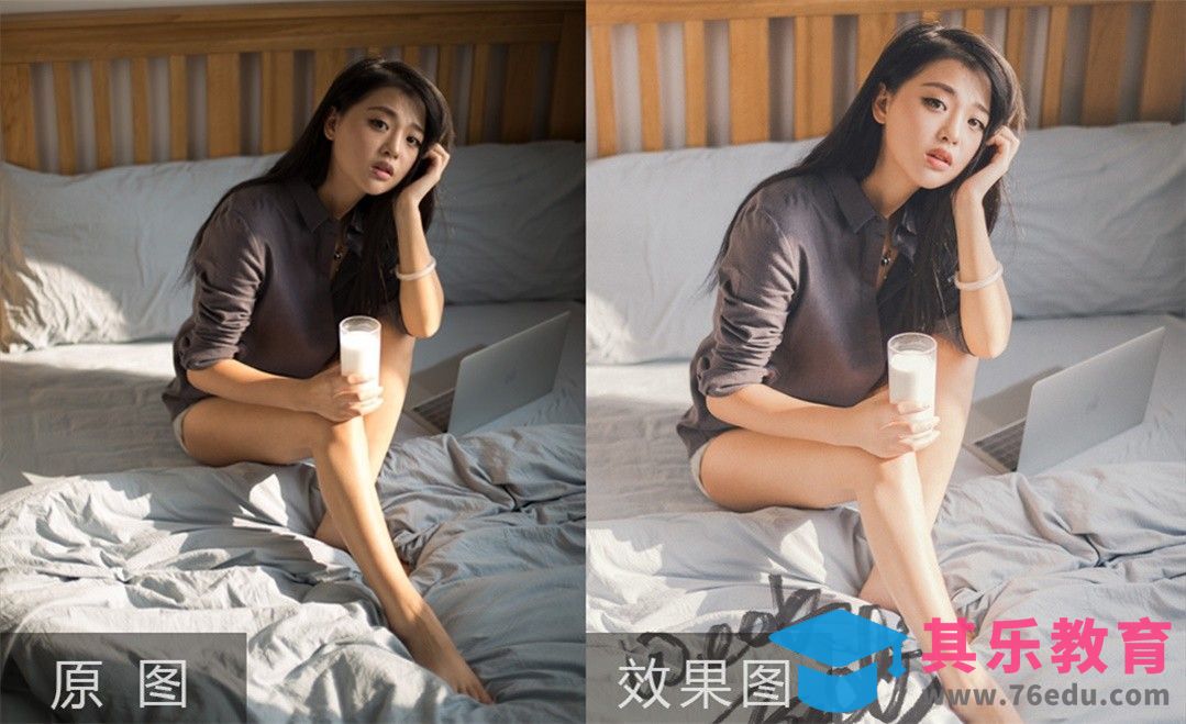 PS-轻私房唯美橙色写真人像后期[虎课网手机摄影入门视频教程][MP4产品摄影教程全集 ]-第1张图片-我要自学网
