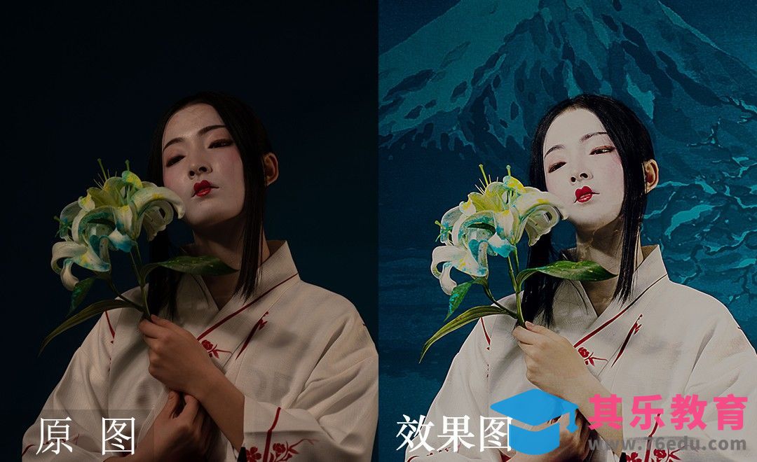 LR+PS-浮世绘风格棚拍人像后期[虎课网手机摄影入门视频教程][MP4产品摄影教程全集 ]-第1张图片-我要自学网