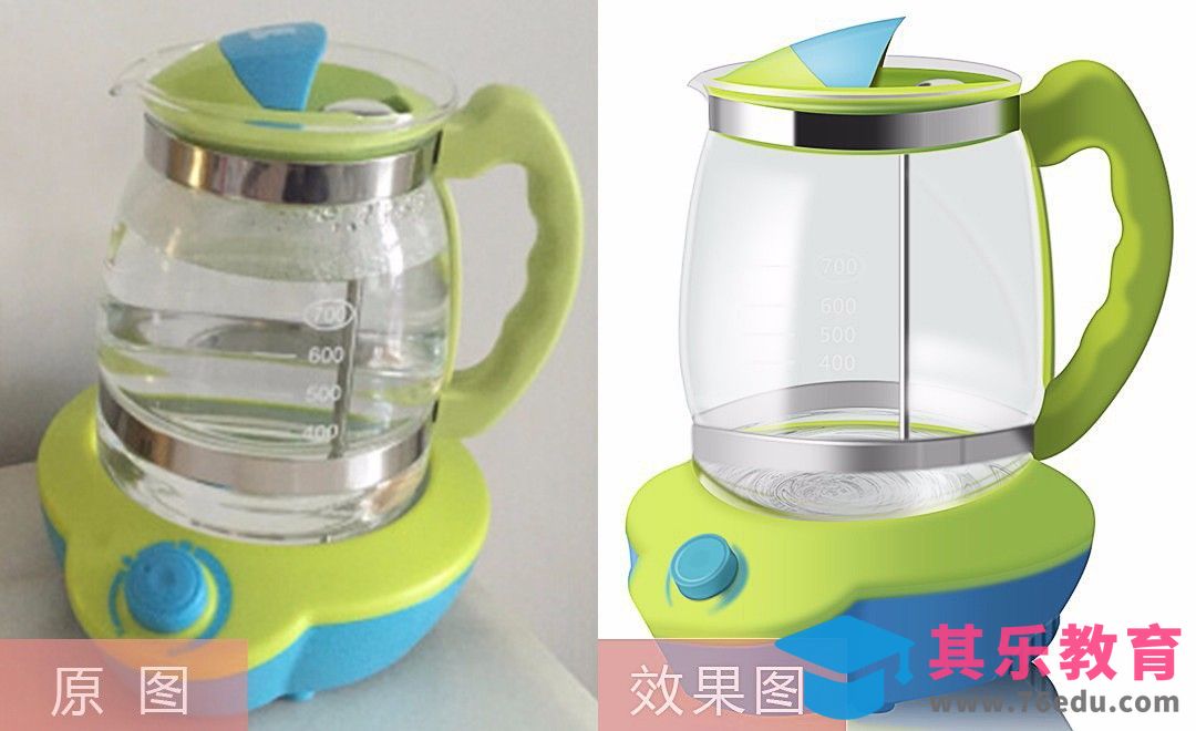 PS-宽口径奶瓶重绘[虎课网电商产品精修视频教程][最新PS修图教程全集MP4 ]-第1张图片-我要自学网