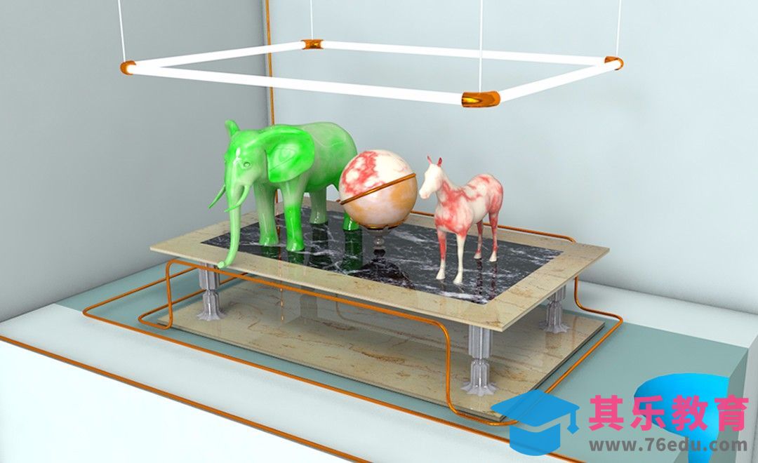 C4D-3S玉石器材摆件建模及渲染[虎课网C4D设计视频教程][产品数码建模MP4教程全集 ]-第1张图片-我要自学网